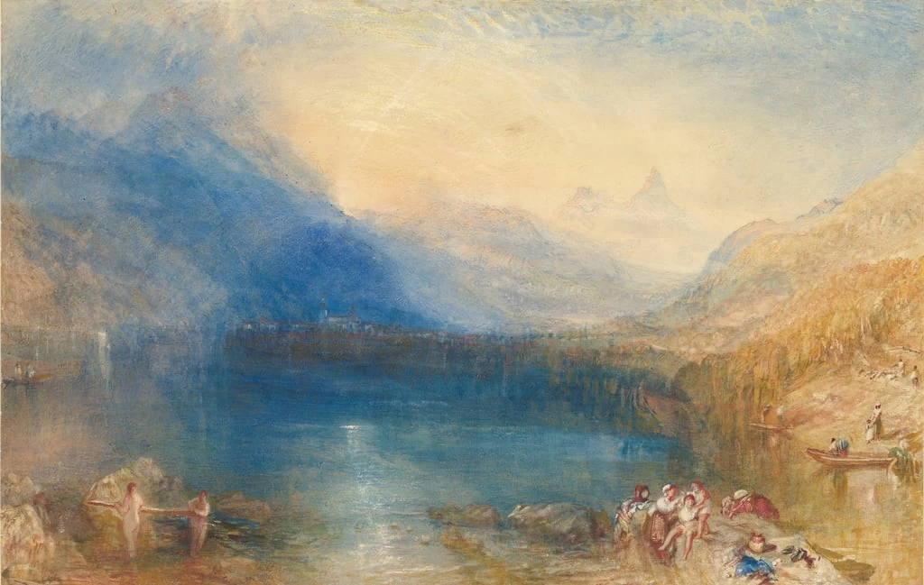 Il lago di Zurigo, 1843 - Museum of Art, New York